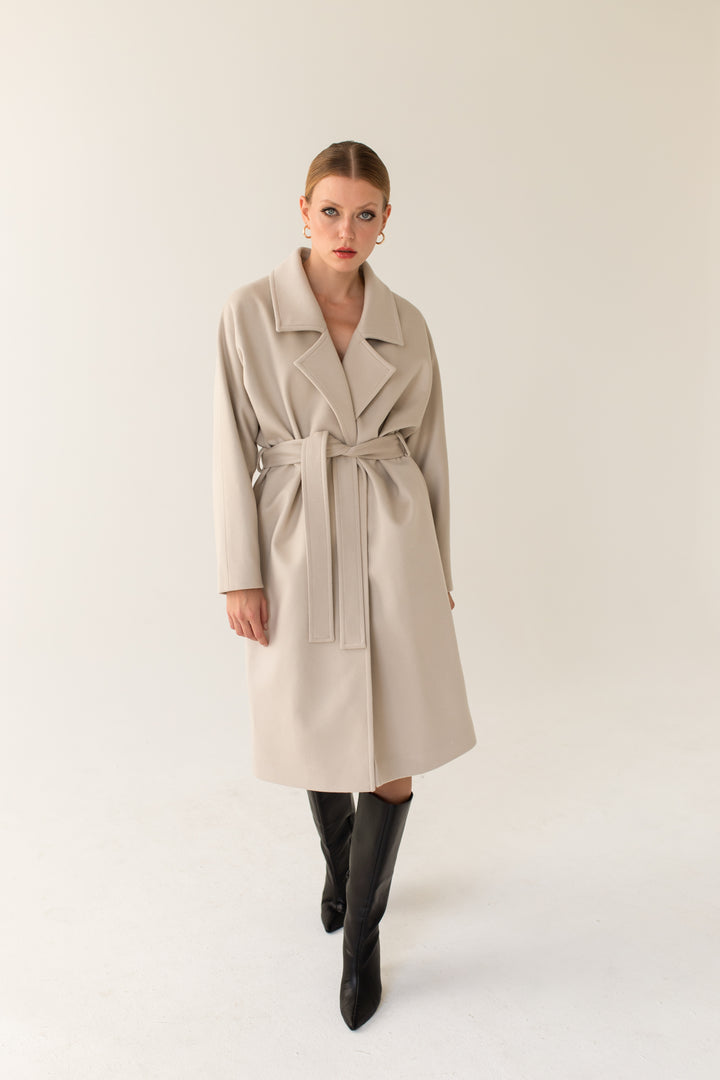 Cashmere coat Louis Vuitton Beige size 34 FR in Cashmere - 27163524