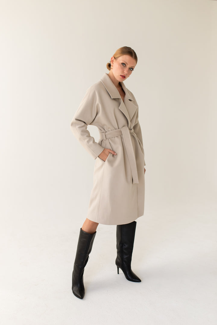 Cashmere coat Louis Vuitton Beige size 34 FR in Cashmere - 27163524
