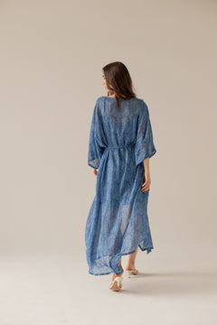 Pareo Dress Blue Print