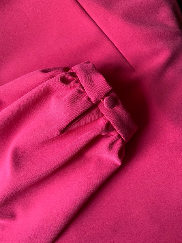 Luna Raspberry Dress