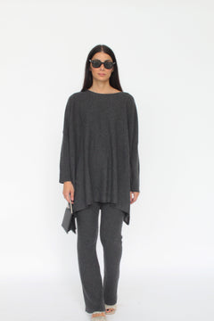 Angela Cashmere Blend Knit Trousers