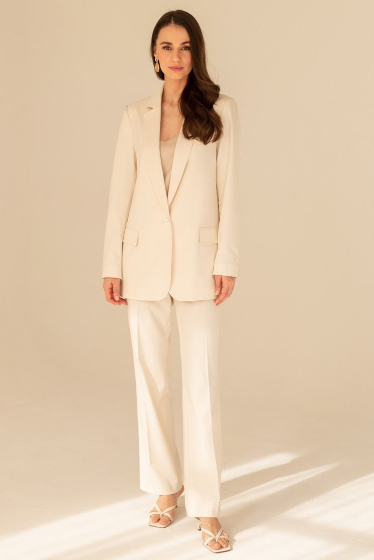 Vogue Blazer Cream