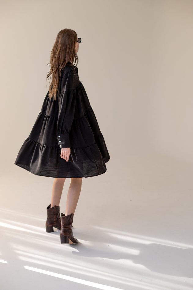 Claire Black Dress