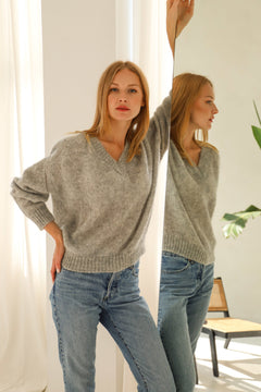 Mohair Sweater Grey