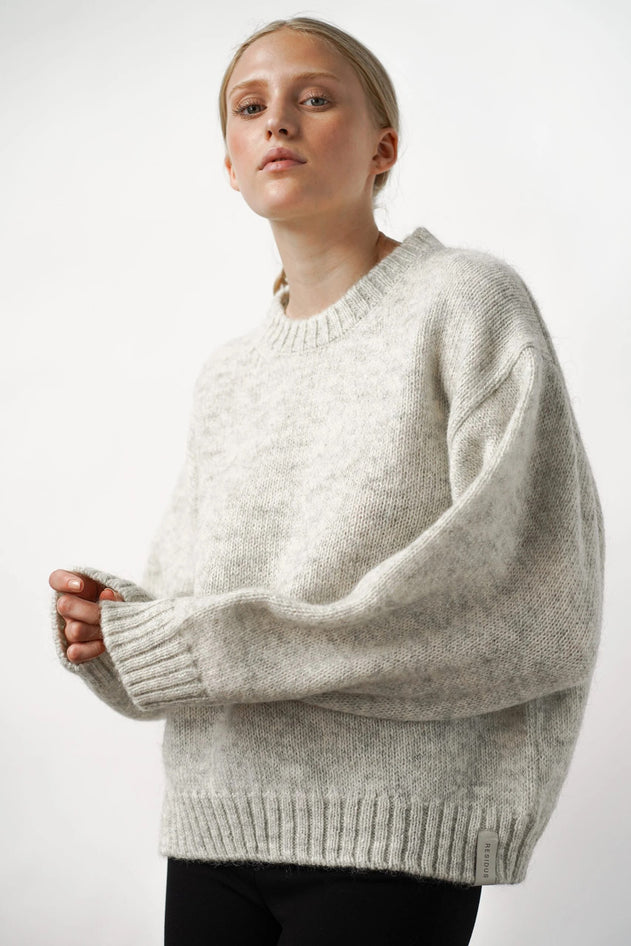 Ire Knitted Sweater Sand Melange