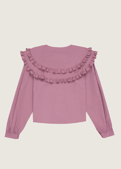 The New Society - Jimena Blouse Dusty Orchid