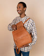 O My Bag - Jean Backpack Soft Grain Leather Wild Oak, image no.4