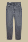 Kings Of Indigo - Caroline Cropped Clean Carson Flintstone Grey Worn Jeans, image no.5