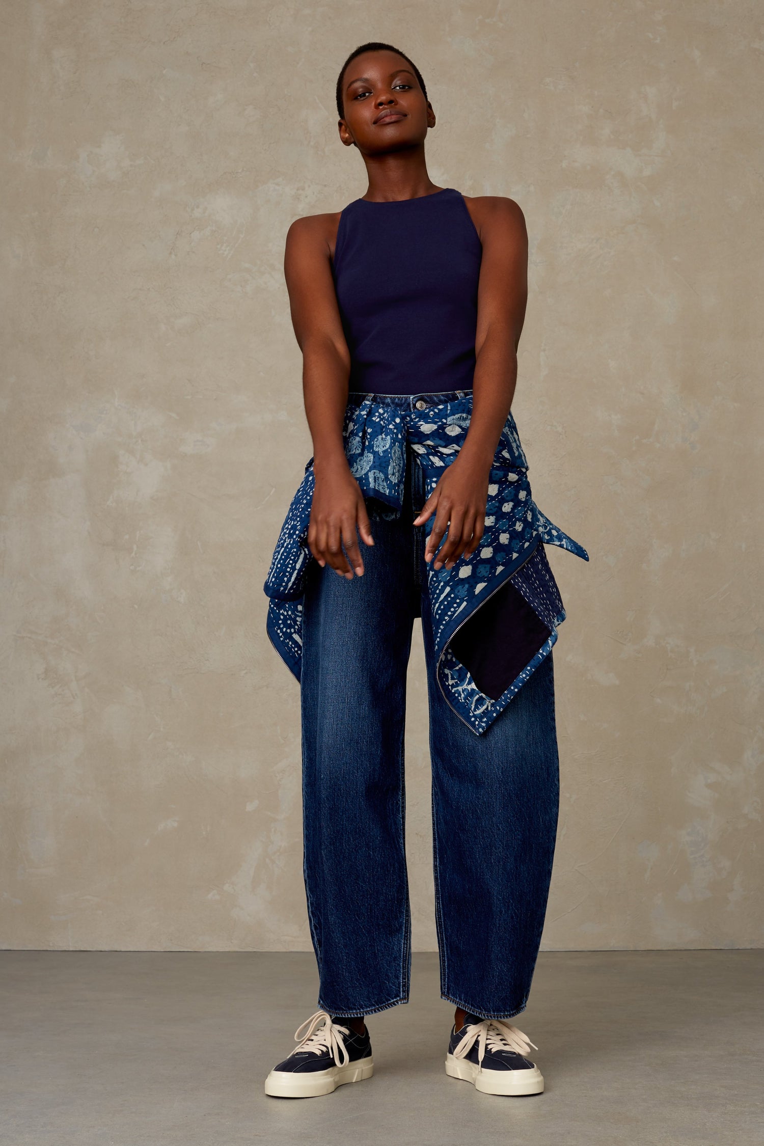Alouette Top Navy