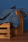 Kings Of Indigo - Upcycled Blanket Woodblock Indigo, image no.1