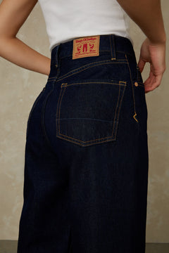 Liora Cropped Jeans Dark Denim