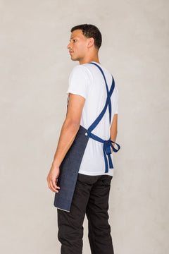 Bib Denim Apron Dark Denim