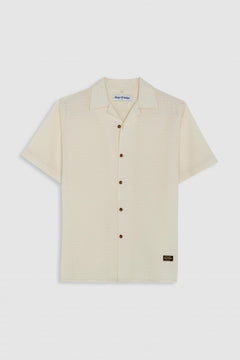 Balder Button-up T-Shirt White