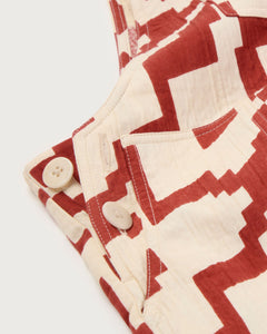 Sam Jumpsuit Orange Illusion