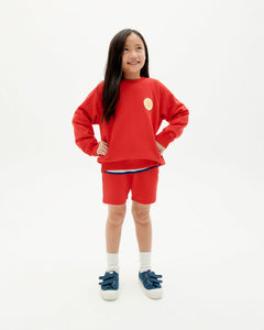 Kids' Azul Sweatshirt Red