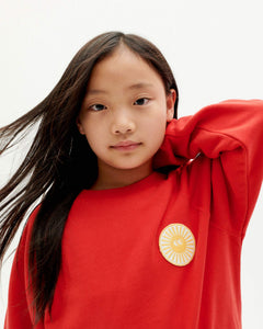 Kids' Azul Sweatshirt Lava Red