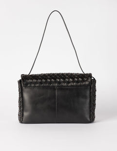 Kenzie Woven Bag Classic Leather Black