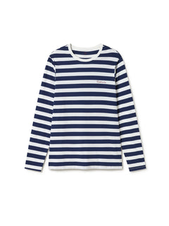 Kruzof Long Sleeve Shirt Striped Navy Blue/White