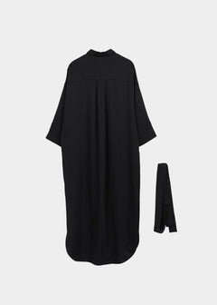 Long Boheme Dress Black