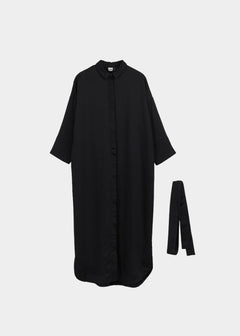 Long Boheme Dress Black