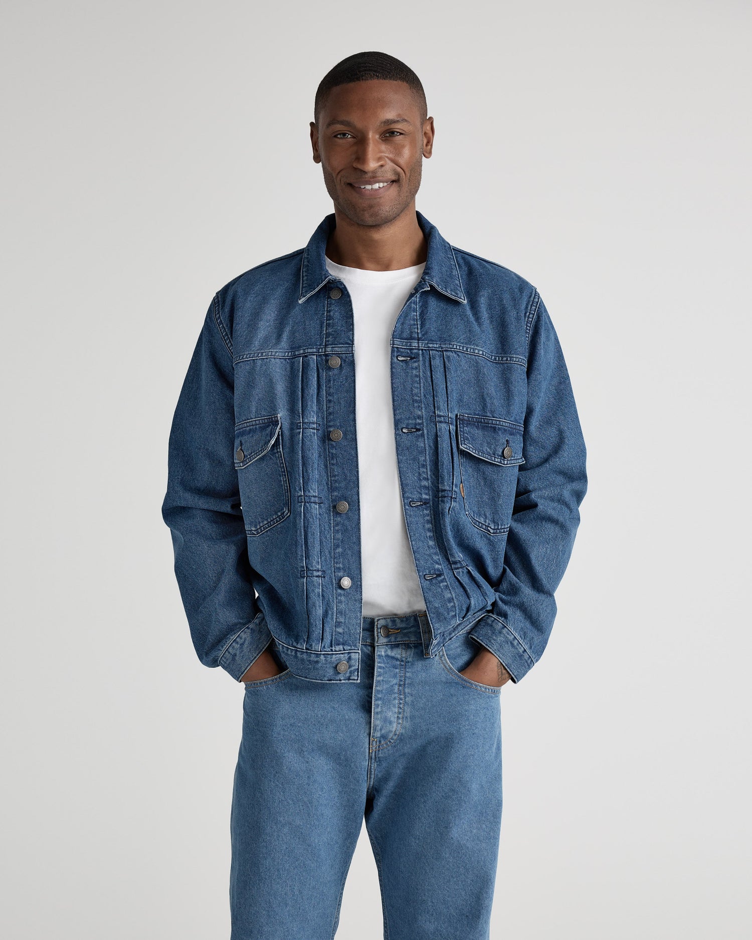 Benny Denim Jacket  Medium Stone