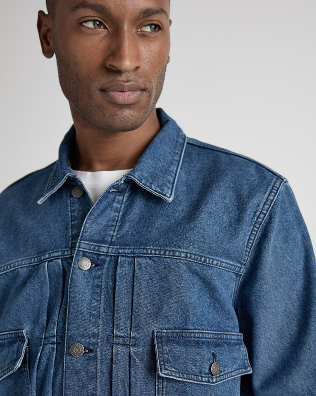 Benny Denim Jacket  Medium Stone