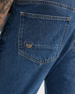 John Mid Straight Jeans Medium Stone