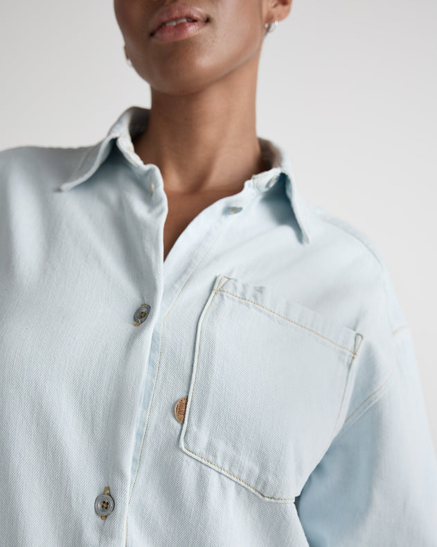 Ella Denim Dress  Sun Stone