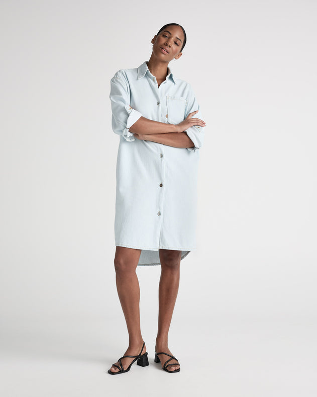 Ella Denim Dress  Sun Stone