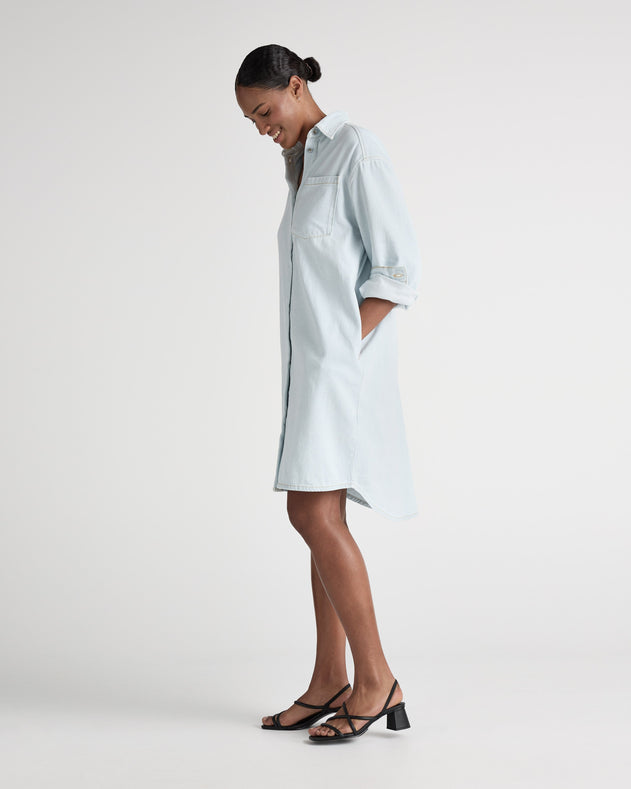 Ella Denim Dress  Sun Stone