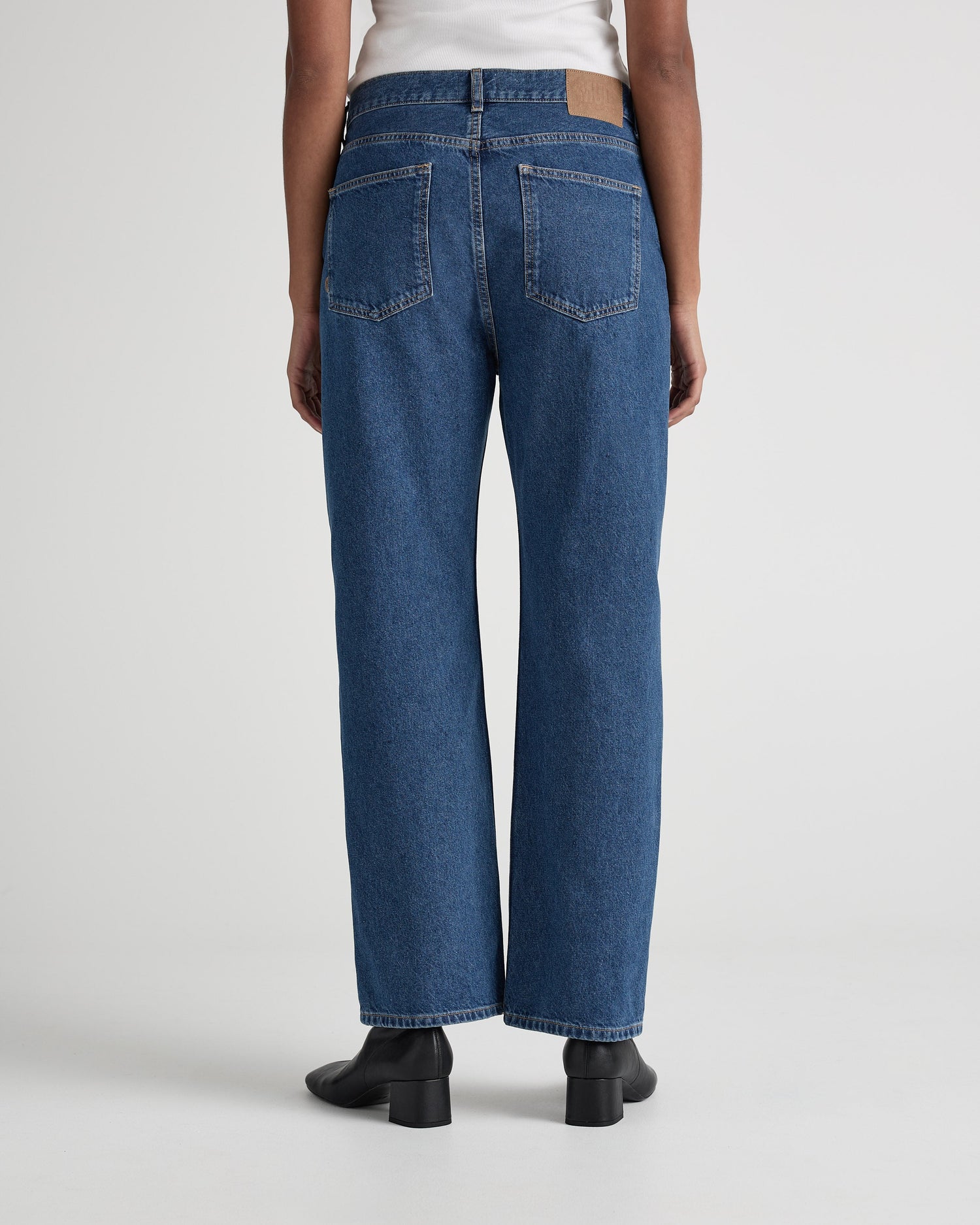 Emma Low Loose Jeans Medium Stone