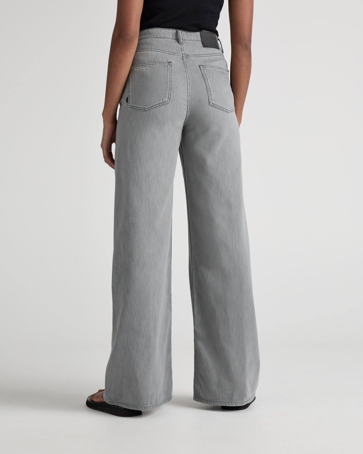 Sara High Loose Flow Jeans Marge Grey
