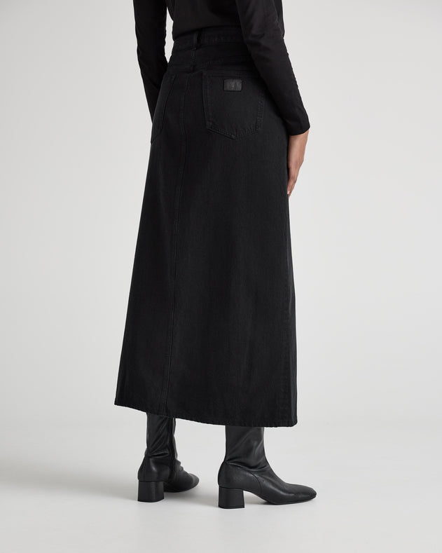 Lena Long Skirt Nero