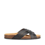 Nae Vegan Shoes - Lilac Black Vegan Ergonomic Cushioned Sandals, image no.1