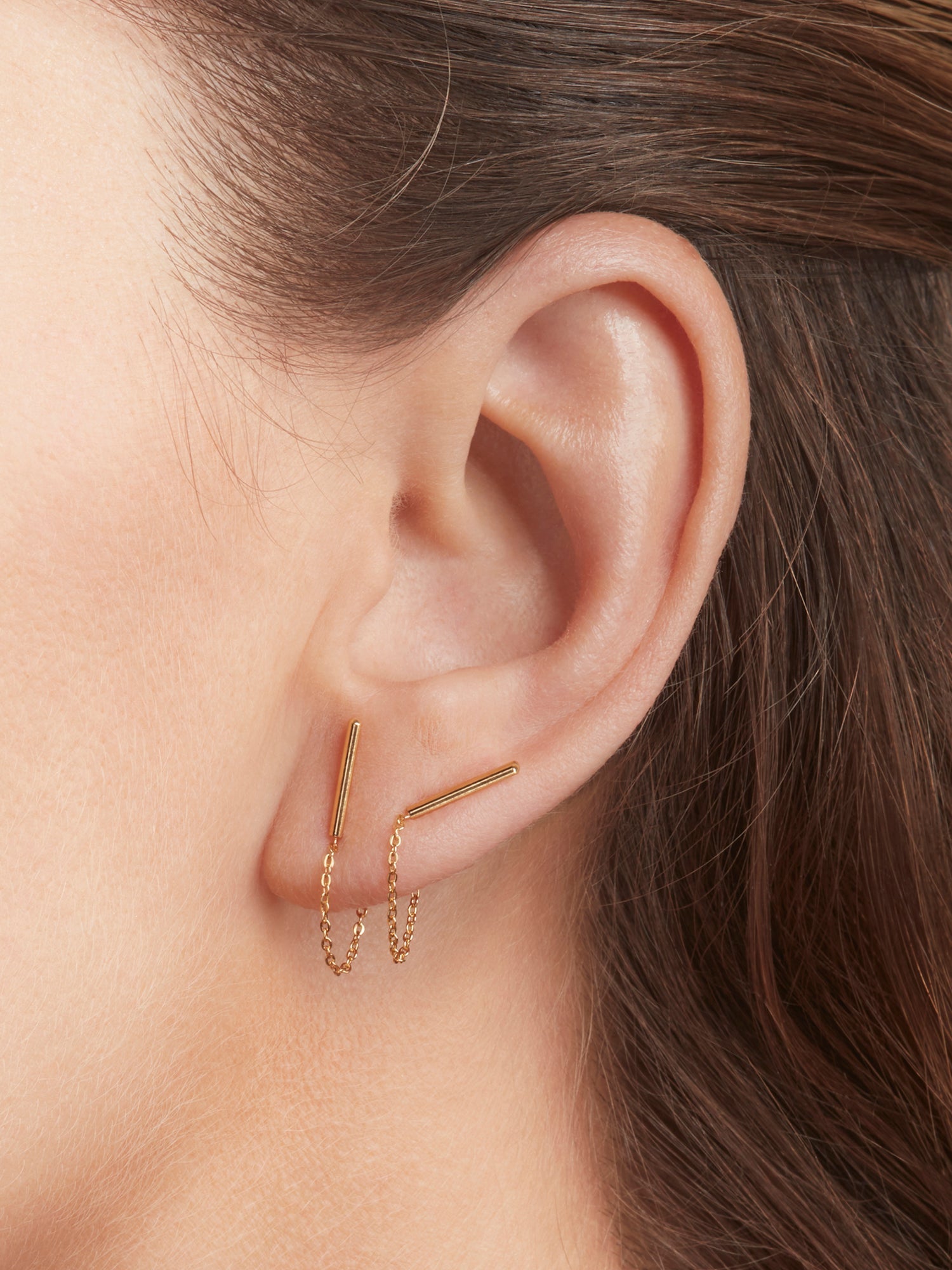 Lucien Earrings Gold