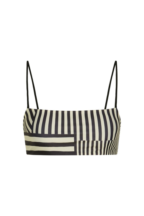 Mads Nørgaard x CC Sanur Reversible Bikini Top Black