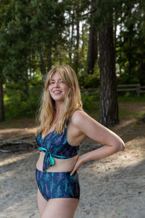 Shimmer Bikini Top Tulikukka
