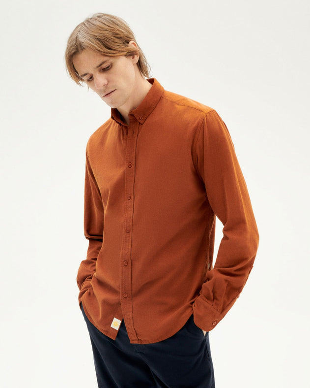 Ant Corduroy Shirt Clay Red