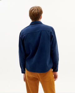 Bes Corduroy Overshirt Blue