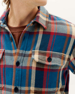 Lucas Overshirt Blue Checks