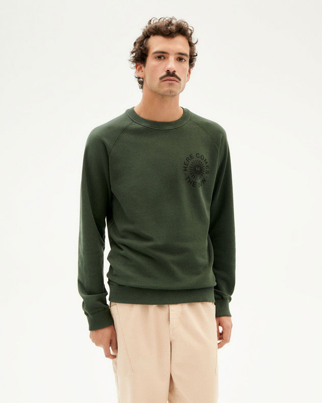 Happy Sun Sweatshirt Green