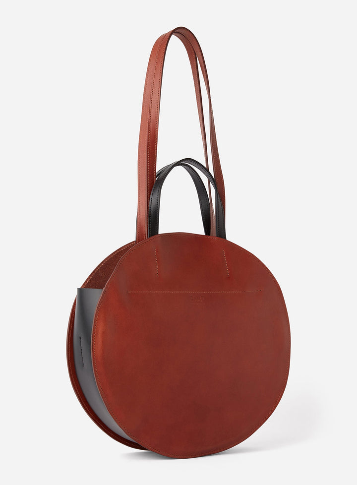 ZAMT - Round Bag Myra Cognac