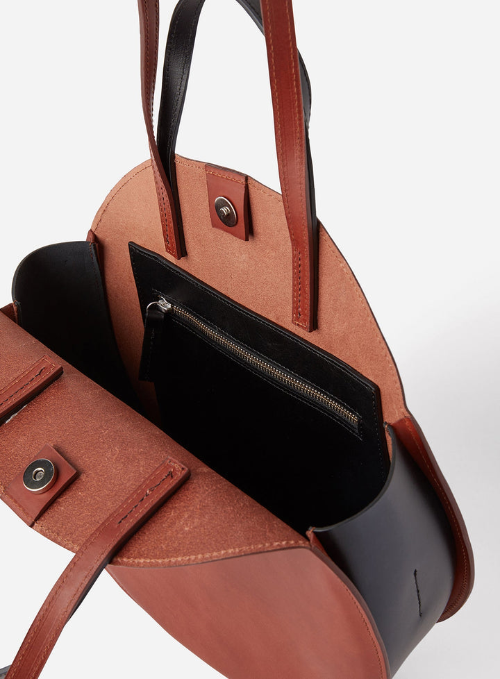 ZAMT - Round Bag Myra Cognac
