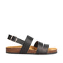 Nae Vegan Shoes - Madder Black Vegan Ergonomic Sandals, image no.1
