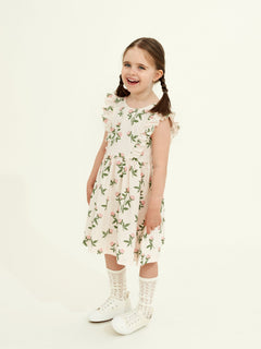 Kids' Red Clover Dress