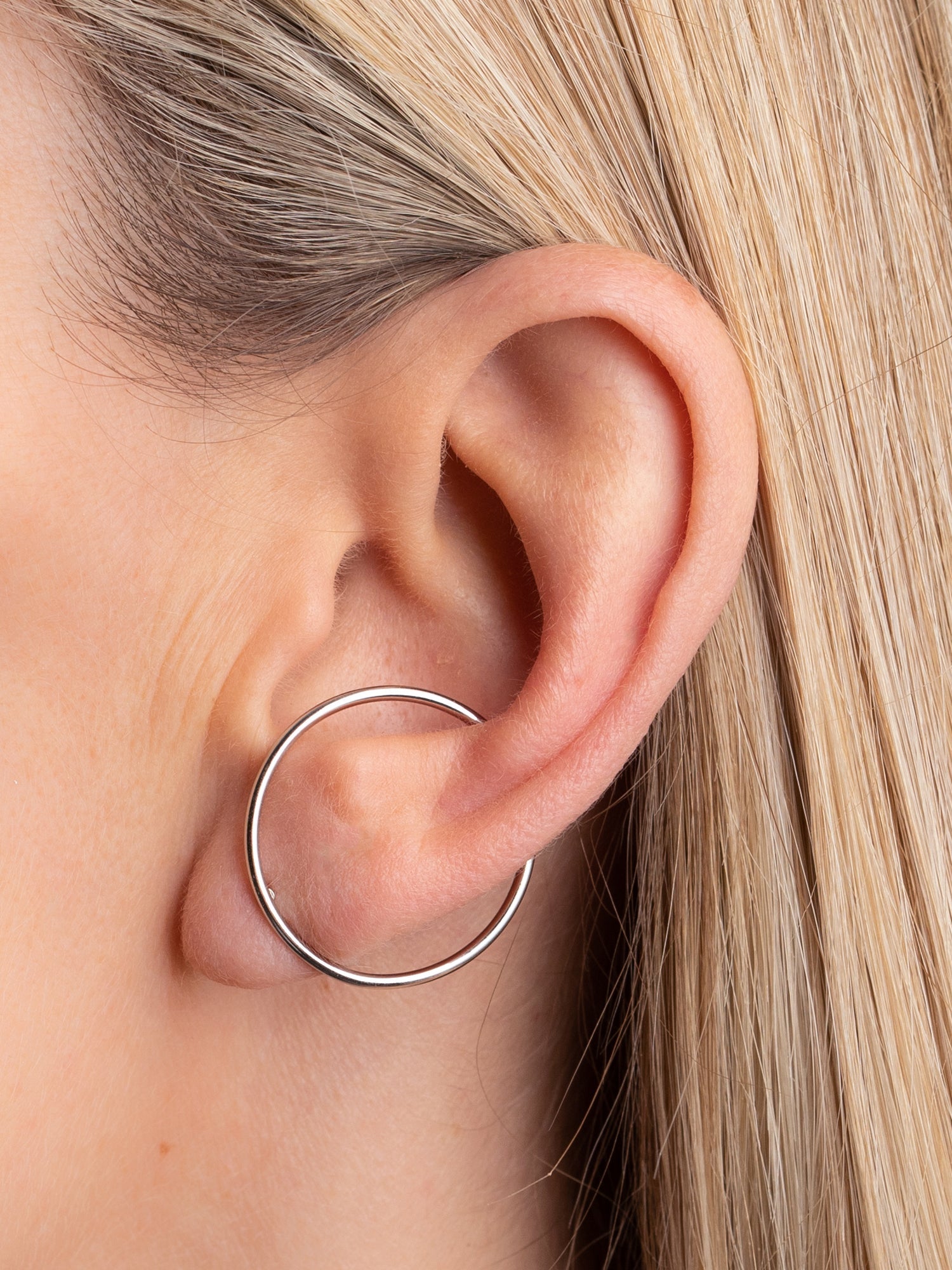 Marceau Single Earcuff Silver