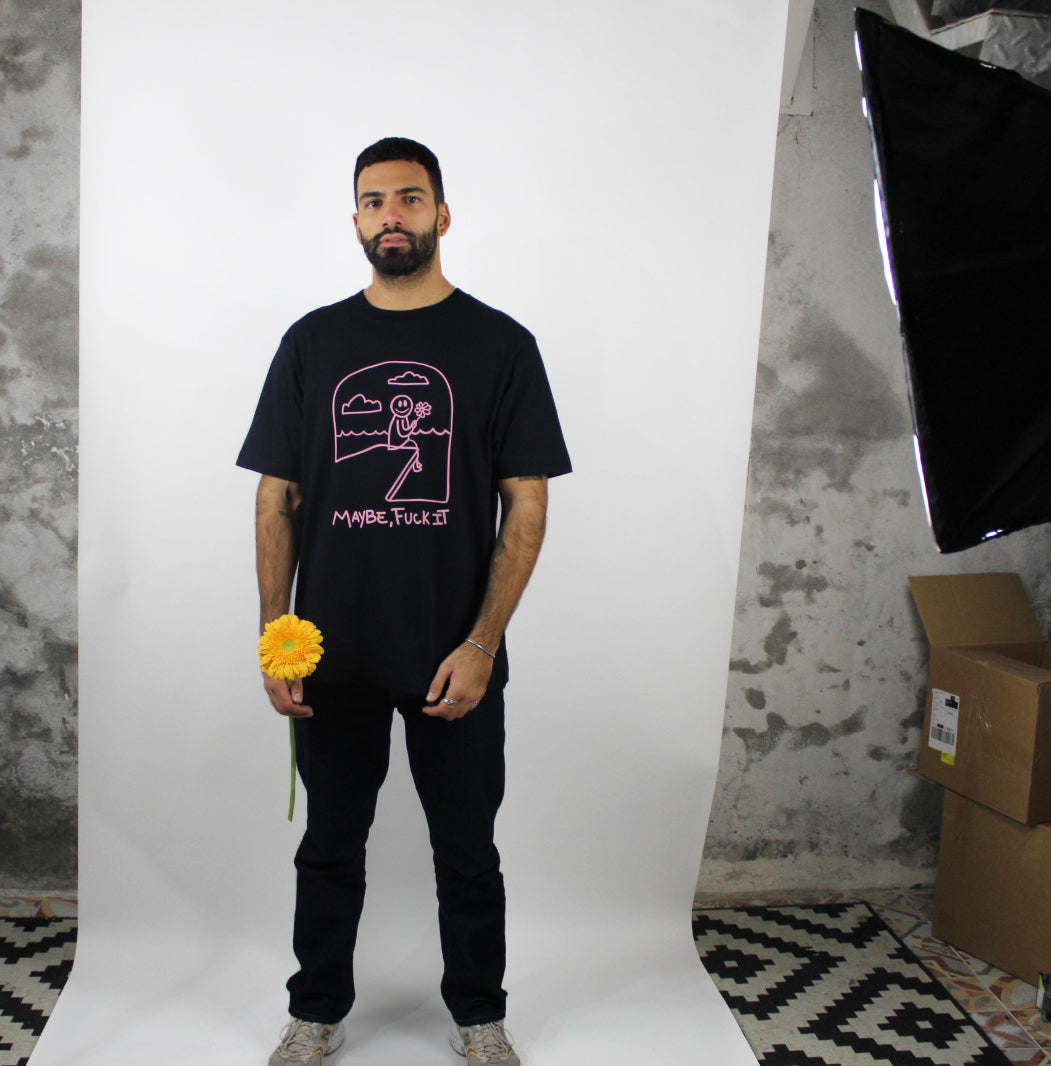 Maybe T-Shirt Black