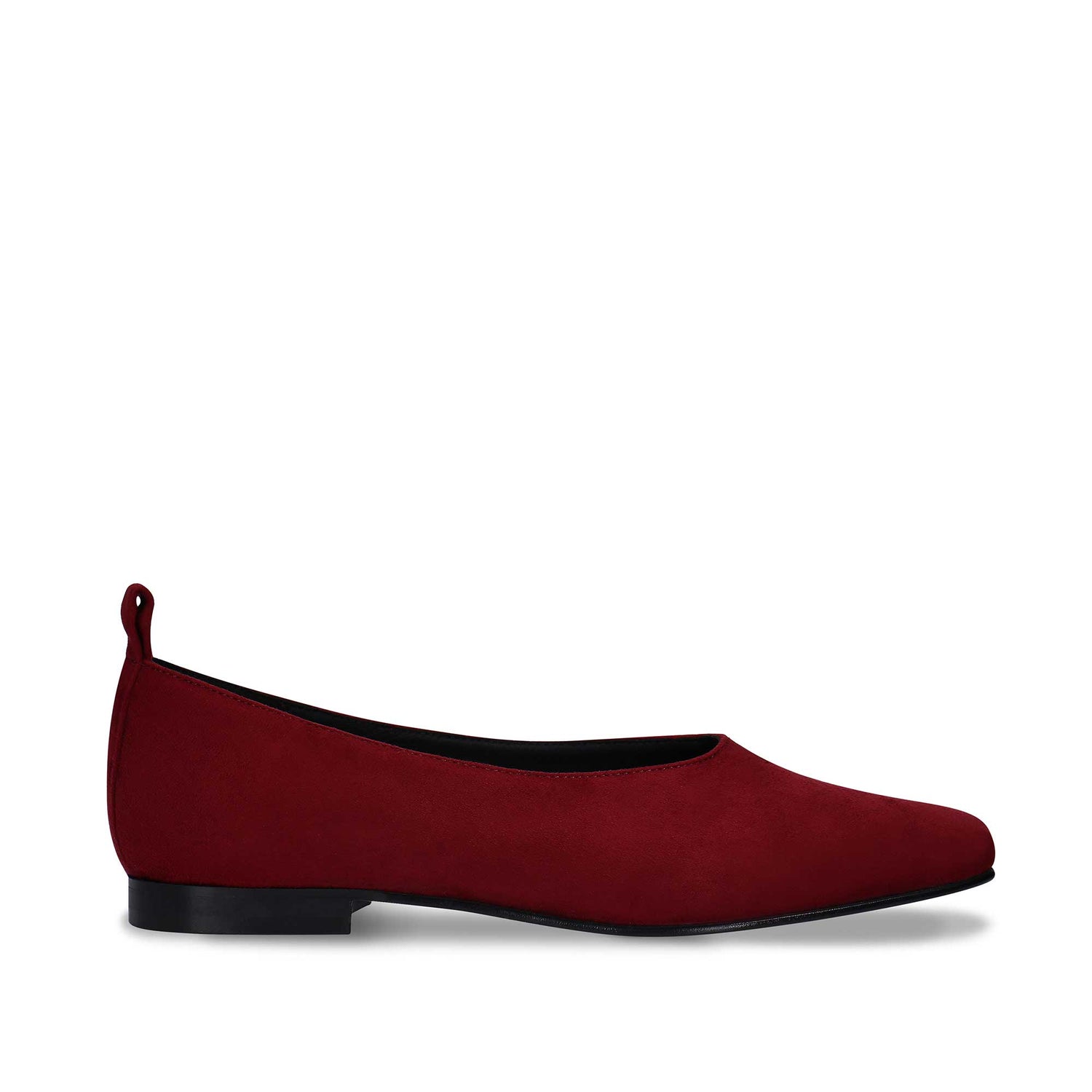 Melita Vegan Ballerina Flats Bordeaux