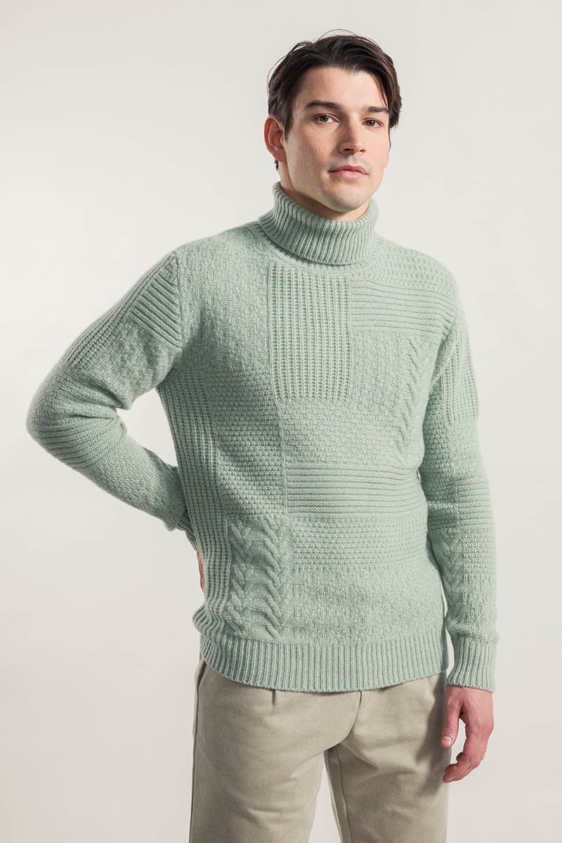 Bartolomeo Men's Sweater Recycled Cashmere