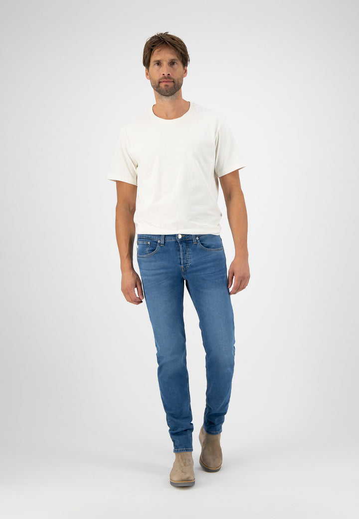Mud Jeans - Regular Dunn Stretch Jeans Pure Blue